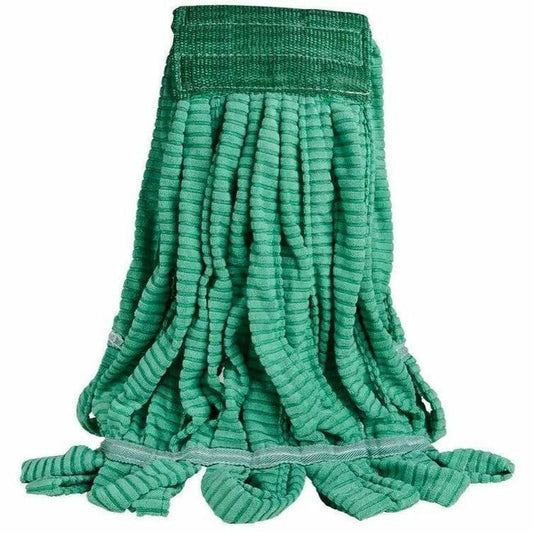 M2 Professional Microfiber Tube Mop - Medium - Green