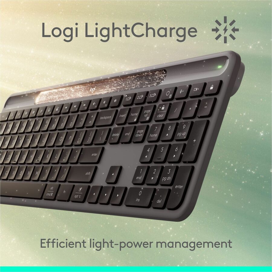 Logitech Signature Slim Solar+ Keyboard - 920-013755