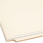 Smead TUFF Straight Tab Cut Letter Recycled End Tab File Folder - 34105-NVXC