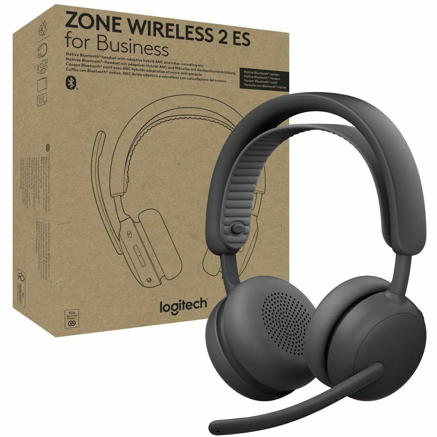 Logitech Zone Wireless 2 ES Headset