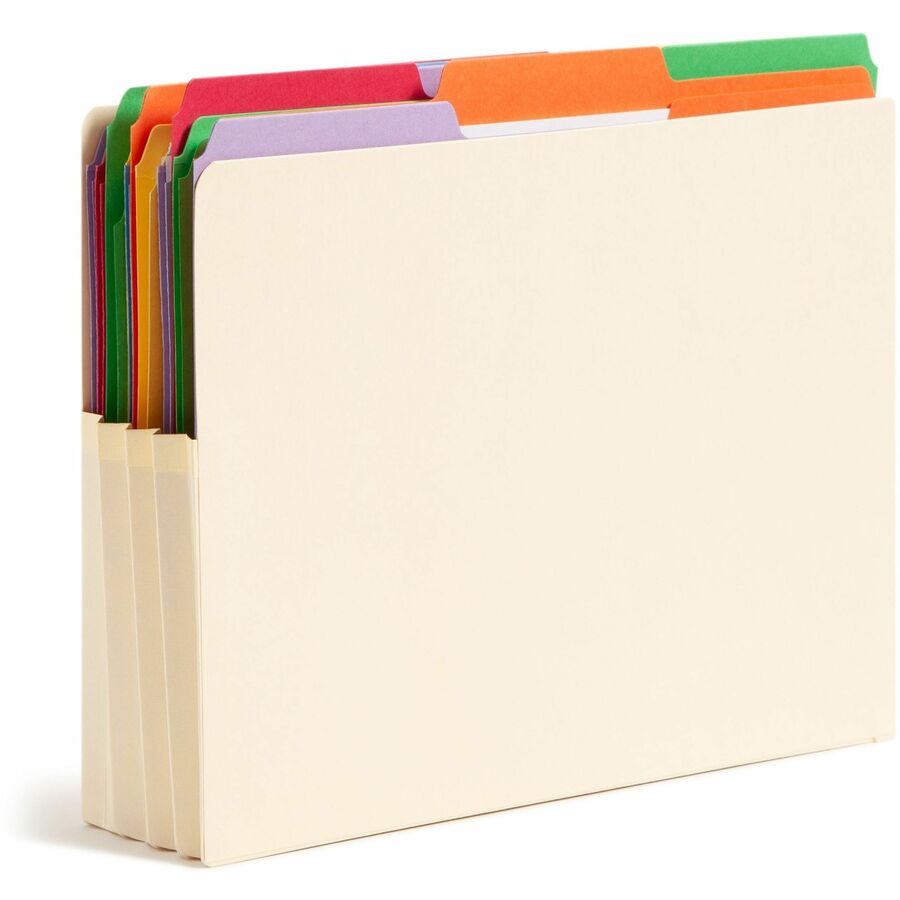 Smead Straight Tab Cut Letter Recycled File Pocket - 75124-NVXC
