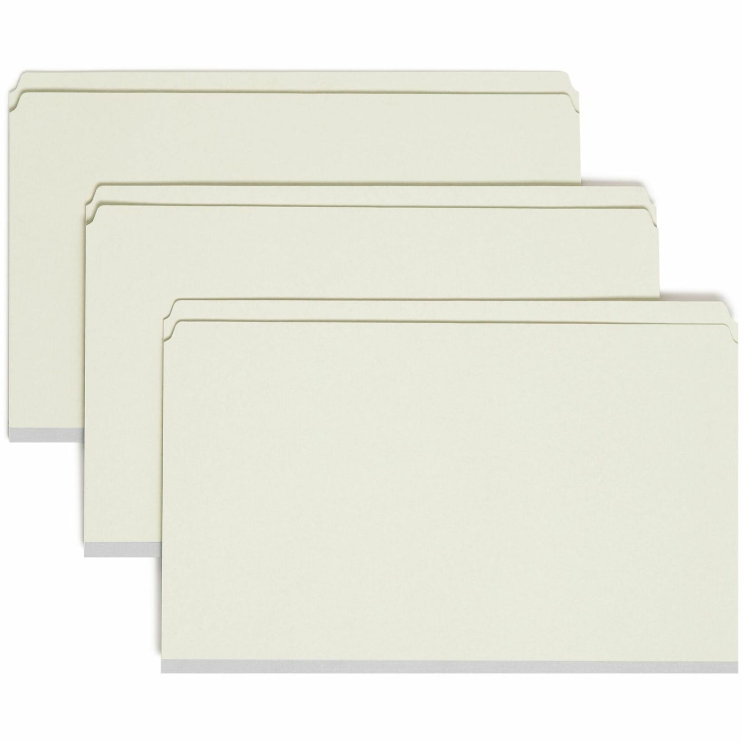 Smead Straight Tab Cut Legal Recycled Fastener Folder