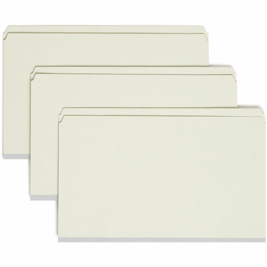 Smead Straight Tab Cut Legal Recycled Fastener Folder