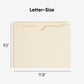 Smead Straight Tab Cut Letter Recycled File Jacket - 75500-NVXC