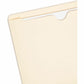 Smead Straight Tab Cut Letter Recycled File Jacket - 75500-NVXC