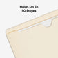 Smead Straight Tab Cut Letter Recycled File Jacket - 75500-NVXC