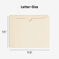 Smead Straight Tab Cut Letter Recycled File Jacket - 75500-NVXC