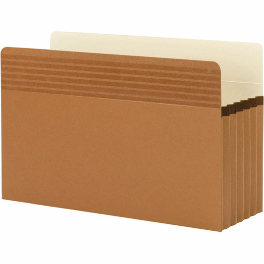 Smead Easy Grip Straight Tab Cut Legal Recycled File Pocket