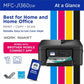 Brother Work Smart MFC-J1360DW Wired & Wireless Inkjet Multifunction Printer - Color - Black - MFCJ1360DW