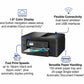 Brother Work Smart MFC-J1360DW Wired & Wireless Inkjet Multifunction Printer - Color - Black - MFCJ1360DW