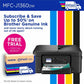 Brother Work Smart MFC-J1360DW Wired & Wireless Inkjet Multifunction Printer - Color - Black - MFCJ1360DW