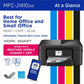 Brother Work Smart MFC-J1410DW Wired & Wireless Inkjet Multifunction Printer - Color - Black - MFCJ1410DW