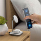 Satechi Aluminum 2-in-1 Magnetic Wireless Charging Stand - ST-WMCS2M