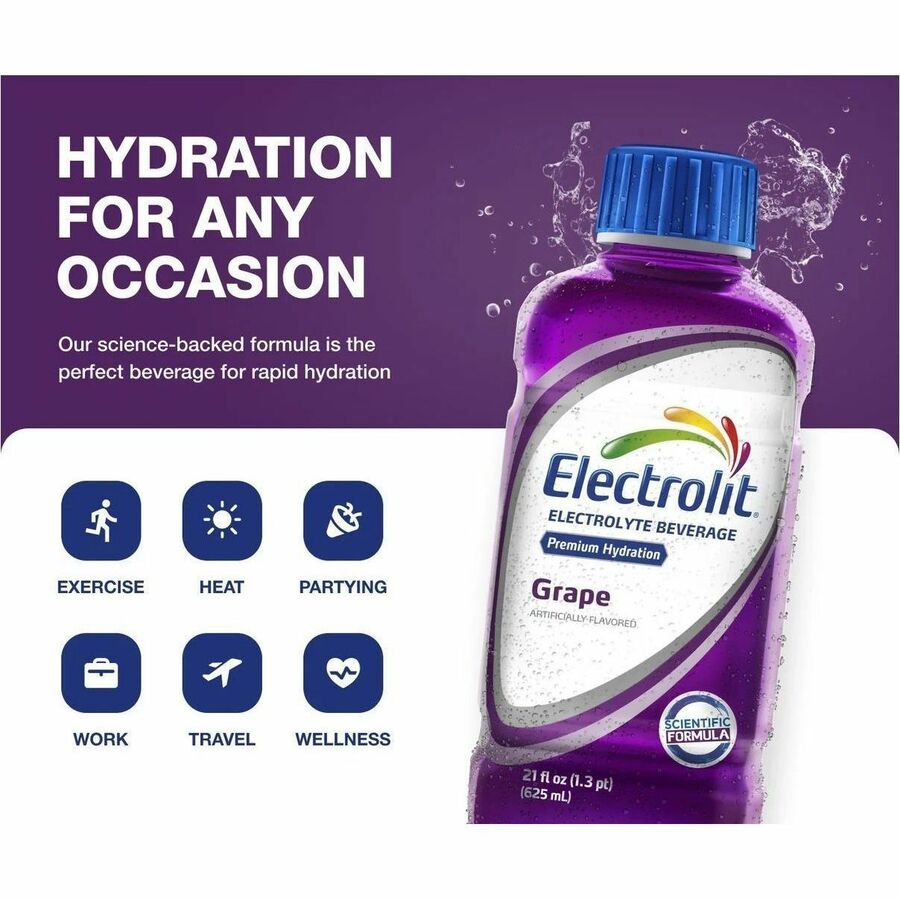 Electrolit Grape Electrolyte Beverage - 20037579