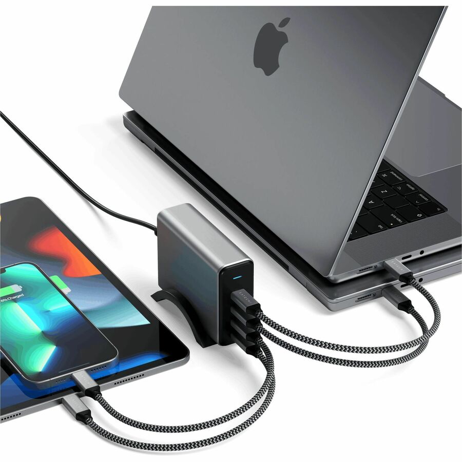 Satechi 165W USB-C 4-Port PD GaN Charger - ST-UC165GM