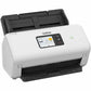Brother ADS-3350W Sheetfed Scanner - 600 x 600 dpi Optical - White, Black