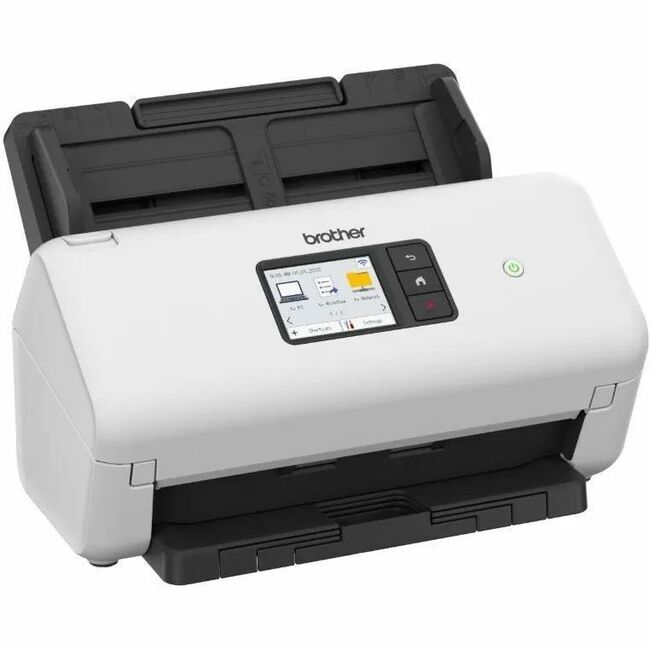 Brother ADS-3350W Sheetfed Scanner - 600 x 600 dpi Optical - White, Black
