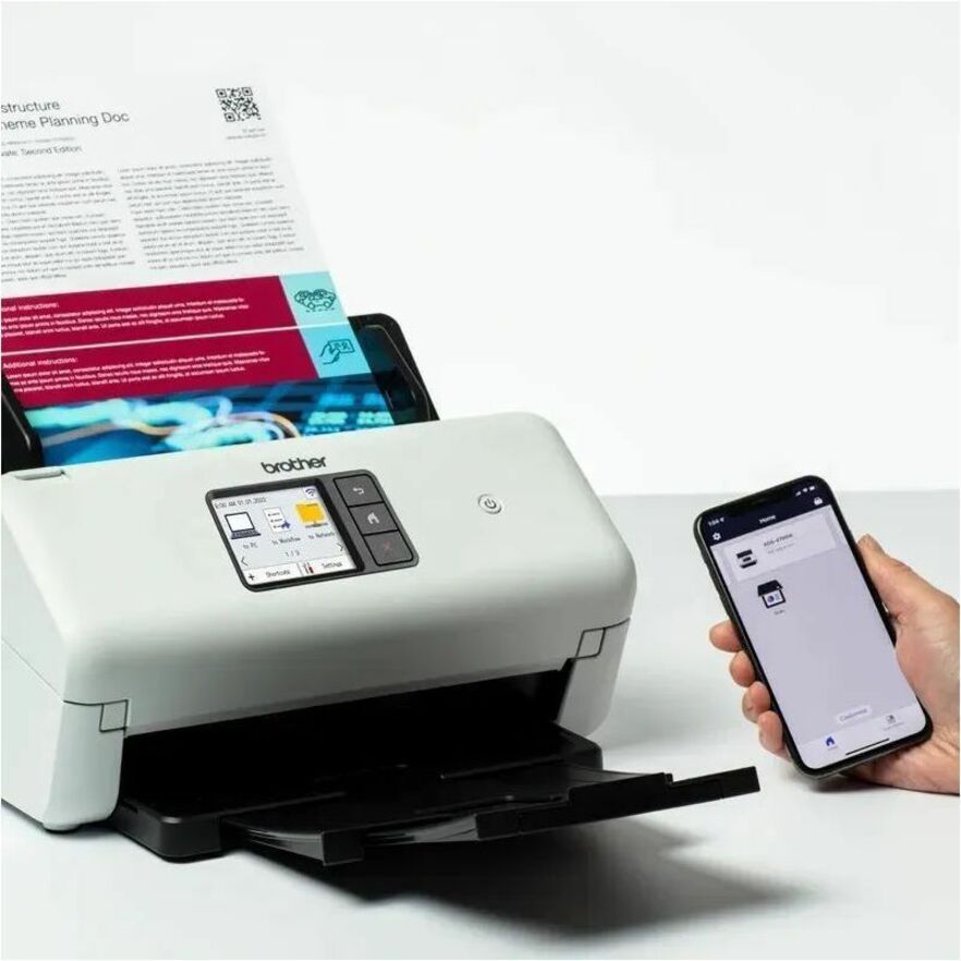 Brother ADS-3350W Sheetfed Scanner - 600 x 600 dpi Optical - ADS3350W