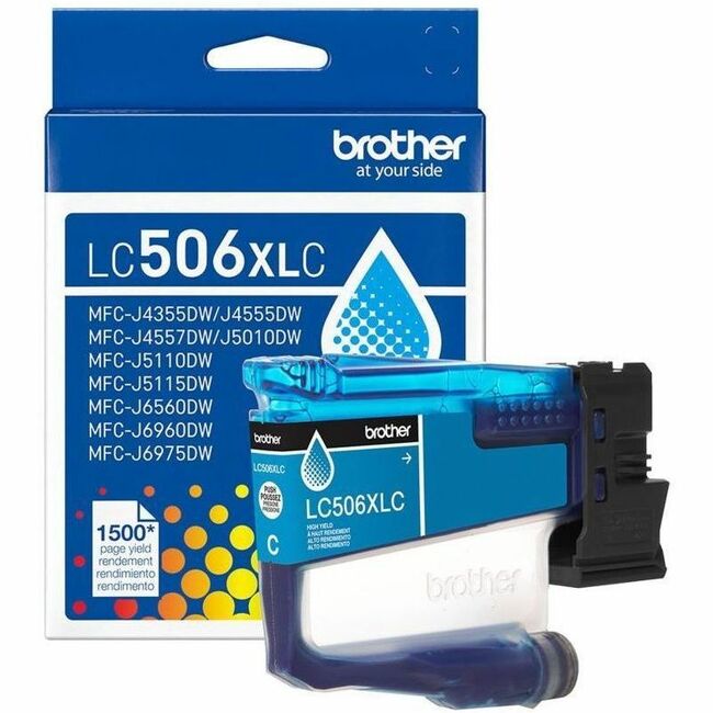 Brother Original High (XL) Yield Inkjet Ink Cartridge - Cyan - 1 Each