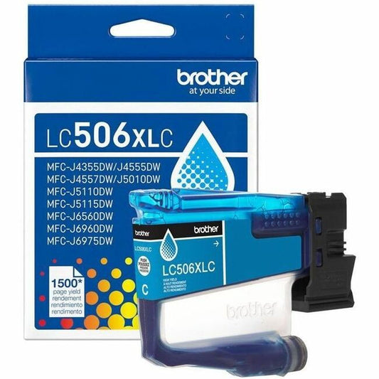 Brother Original High (XL) Yield Inkjet Ink Cartridge - Cyan - 1 Each