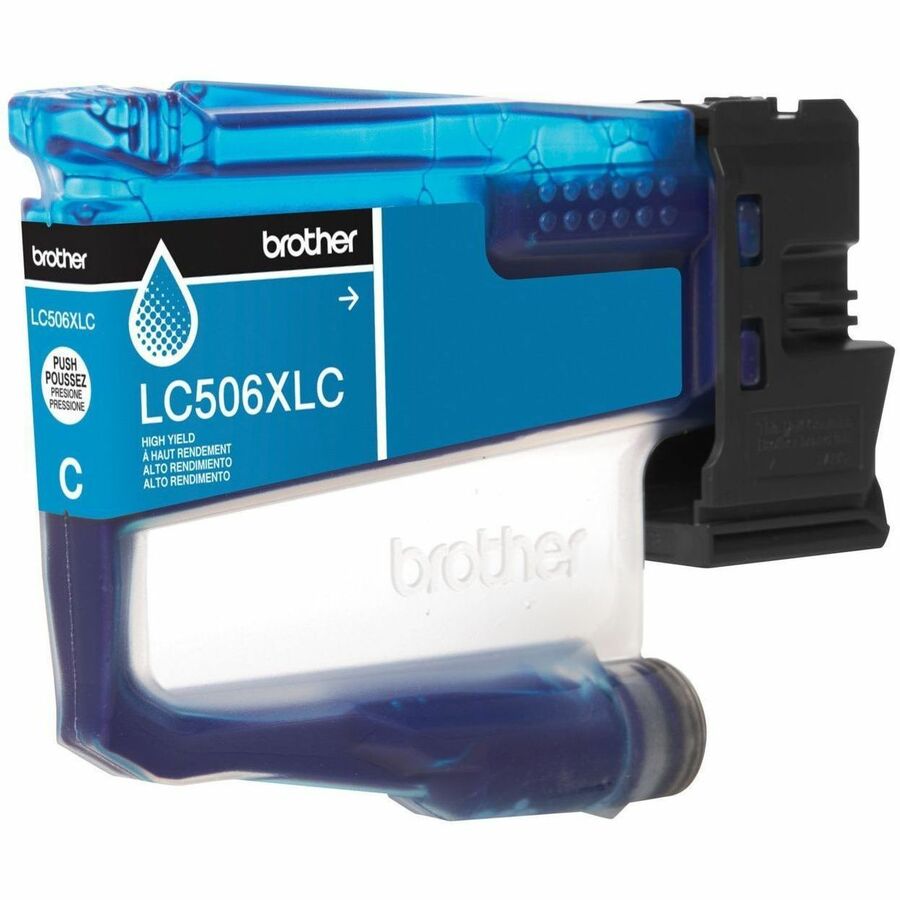 Brother Original High (XL) Yield Inkjet Ink Cartridge - Cyan - 1 Each - LC506XLCS