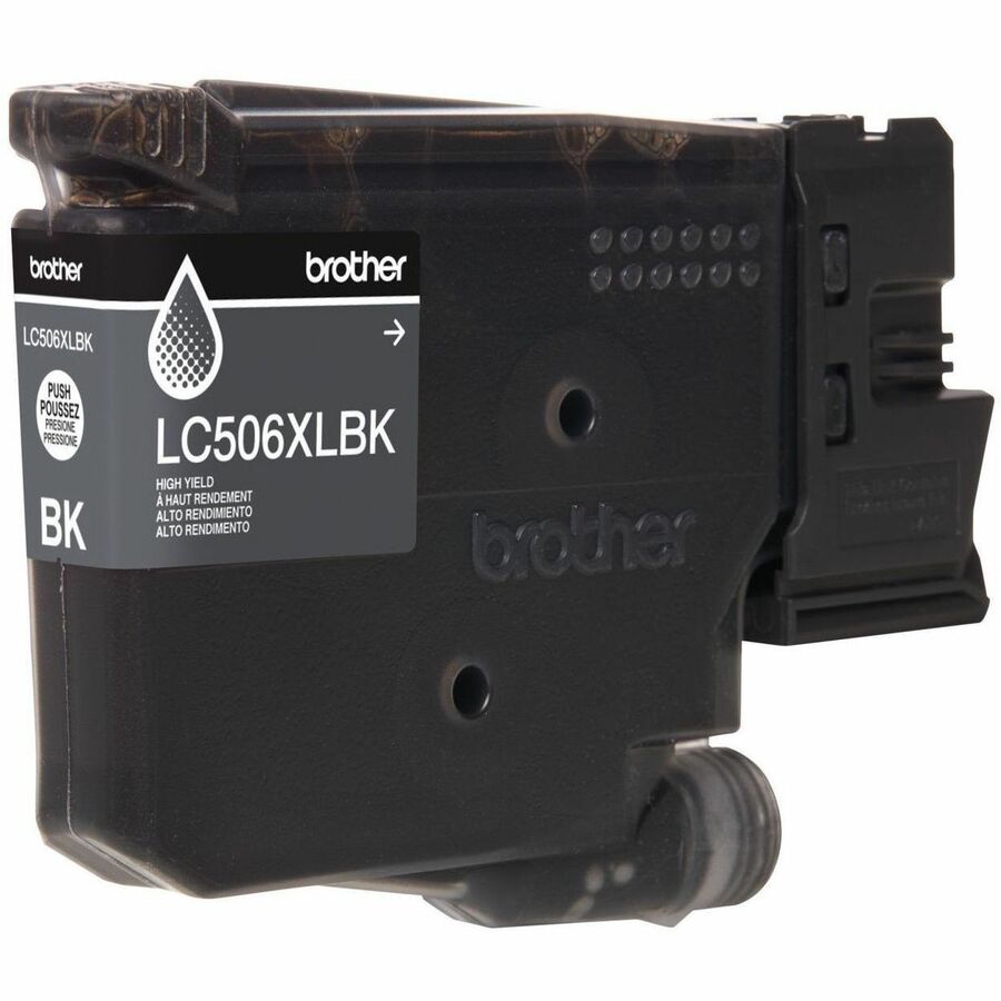 Brother LC506XLBK Original High Yield Inkjet Ink Cartridge - Black - 1 Each - LC506XLBKS