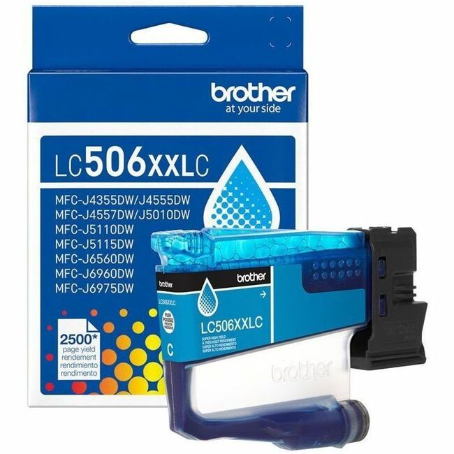 Brother LC506XXLC Original Super High Yield Inkjet Ink Cartridge - Cyan - 1 Each