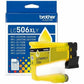 Brother LC506XLY Original High Yield Inkjet Ink Cartridge - Yellow - 1 Each