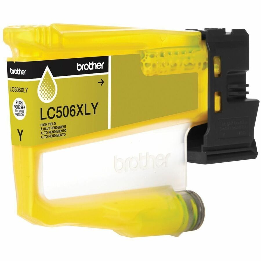 Brother LC506XLY Original High Yield Inkjet Ink Cartridge - Yellow - 1 Each - LC506XLYS