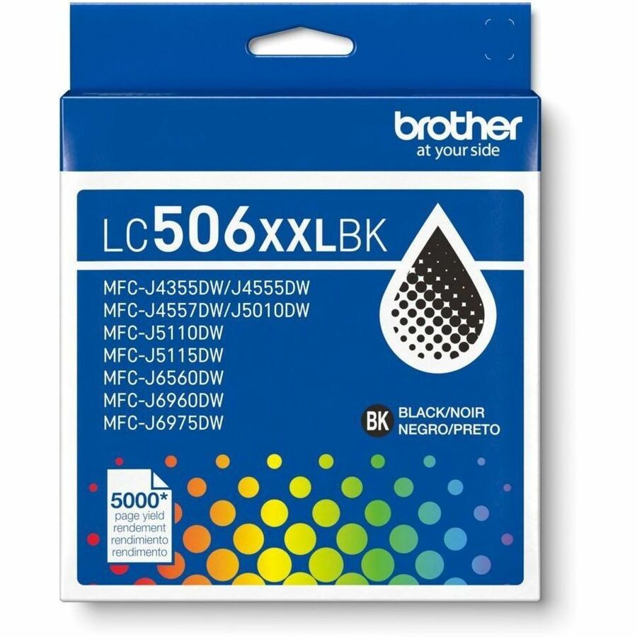 Brother Original Super High (XXL Series) Yield Inkjet Ink Cartridge - Black - 1 Each - LC506XXLBKS