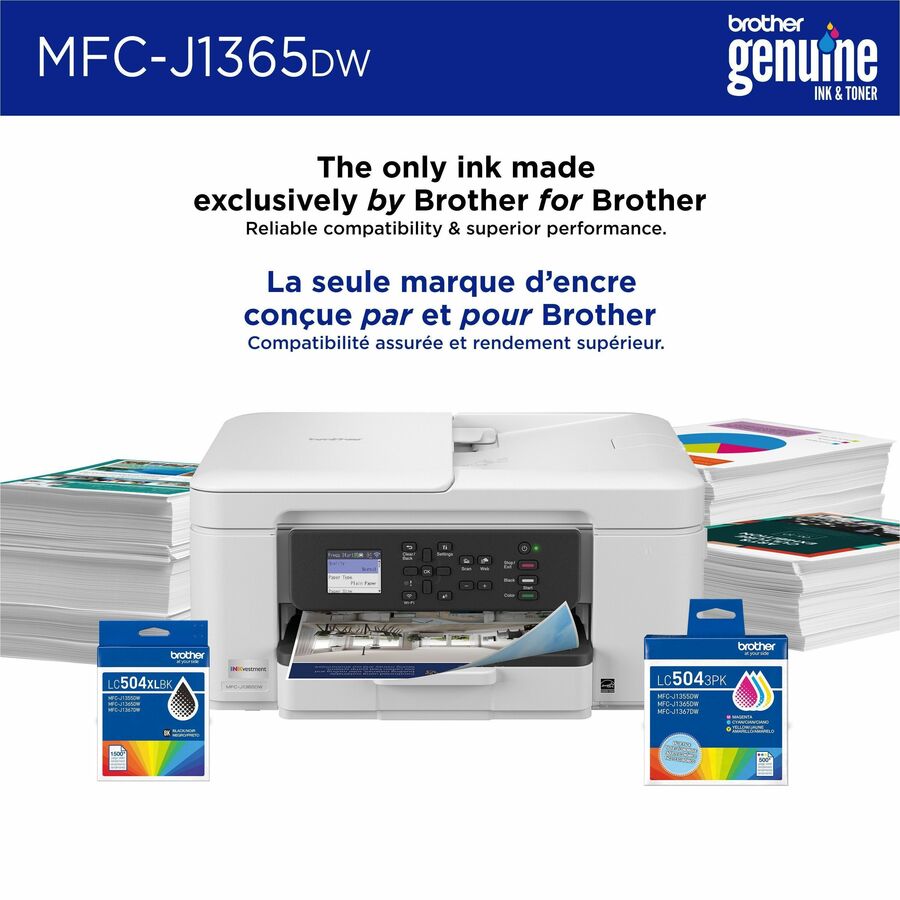 Brother MFCJ1365DW Inkjet Multifunction Printer - Color - MFCJ1365DW