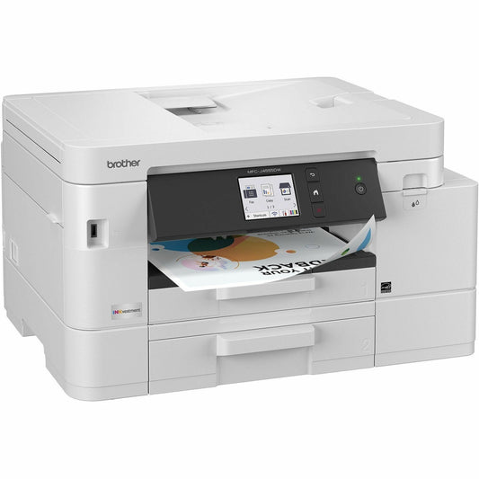 Brother MFC-J4555DW Wired Inkjet Multifunction Printer - Color