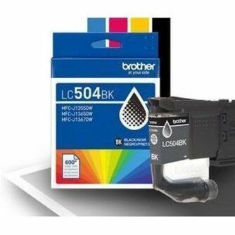 Brother Original Standard Yield Inkjet Ink Cartridge - Black - 1 Each - LC504BKS