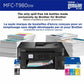 Brother MFC-T980DW Wired & Wireless INKvestment Tank Inkjet Multifunction Printer - Color - MFCT980DW