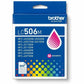 Brother LC506MS Original Standard Yield Inkjet Ink Cartridge - Magenta - 1 Each - LC506MS