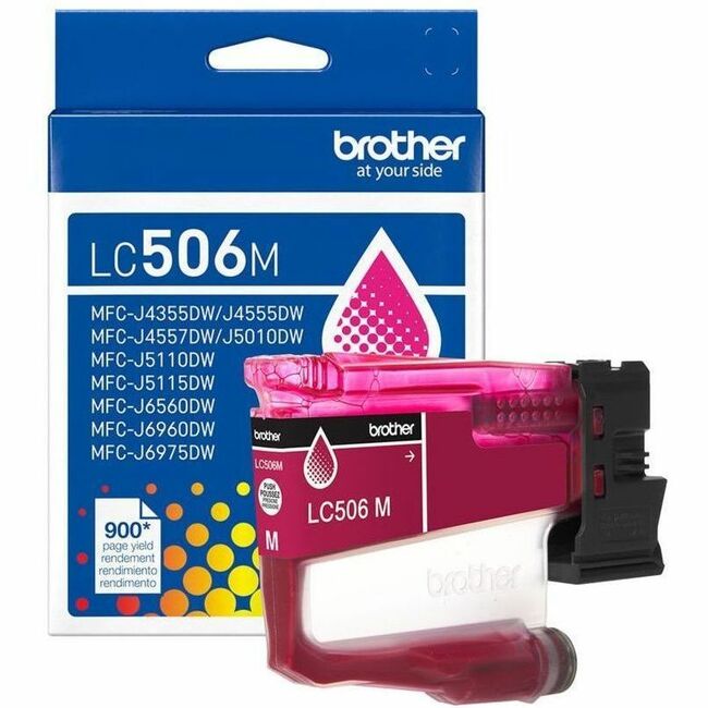 Brother LC506MS Original Standard Yield Inkjet Ink Cartridge - Magenta - 1 Each