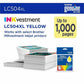 Brother LC504XLY Original High Yield Inkjet Ink Cartridge - Single Pack - Yellow - 1 Each - LC504XLYS