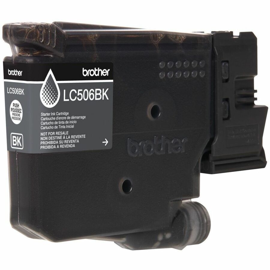 Brother LC506BKS Standard Yield Inkjet Ink Cartridge - Black - 1 Each - LC506BKS