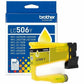 Brother LC506Y Original Standard Yield Inkjet Ink Cartridge - Yellow - 1 Each