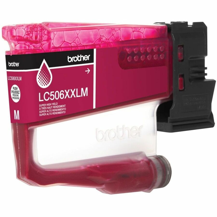 Brother Original Super High (XXL Series) Yield Inkjet Ink Cartridge - Magenta - 1 Each - LC506XXLMS