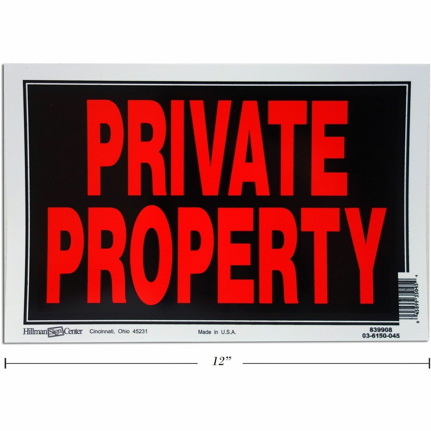 Hillman Private Property