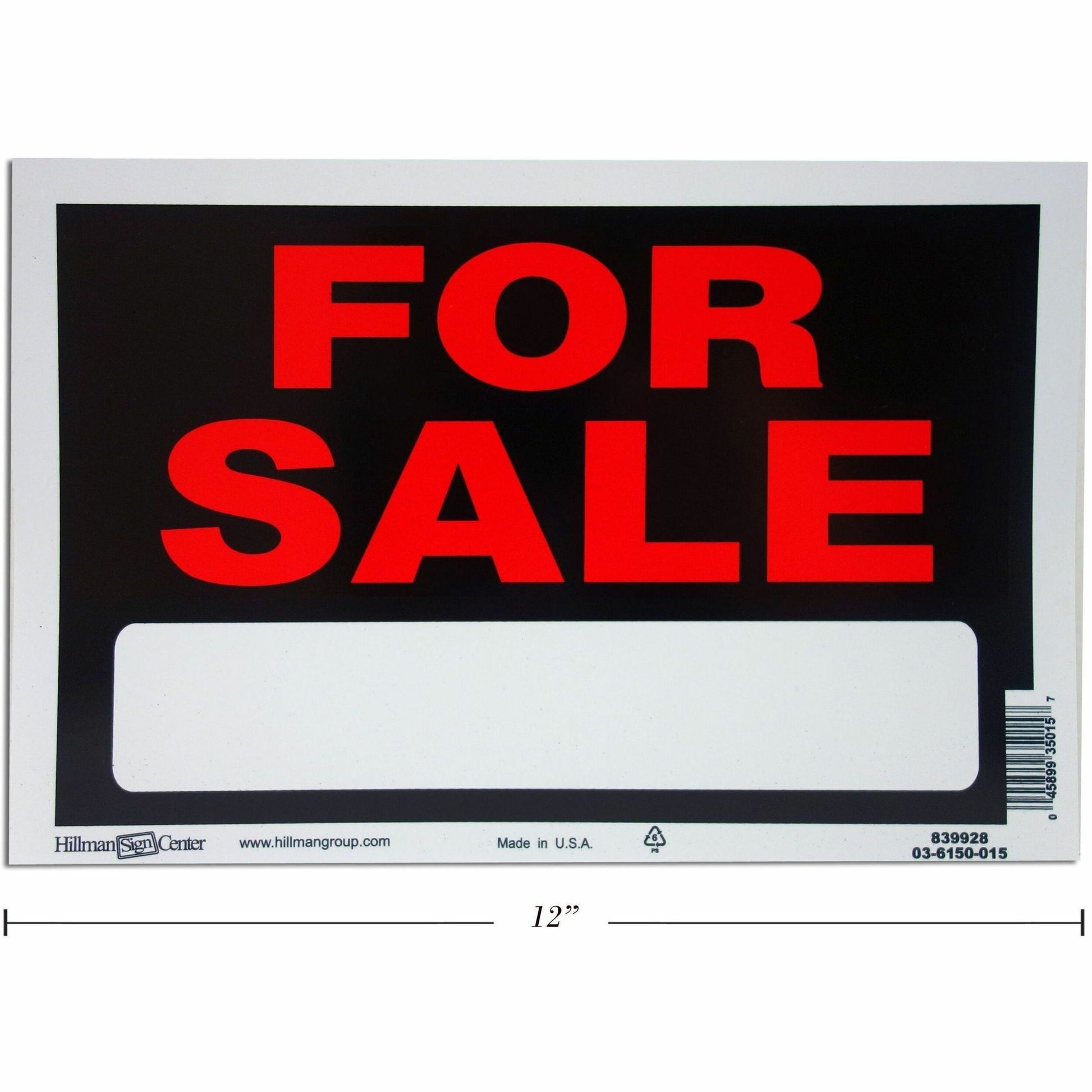 Hillman For Sale Sign