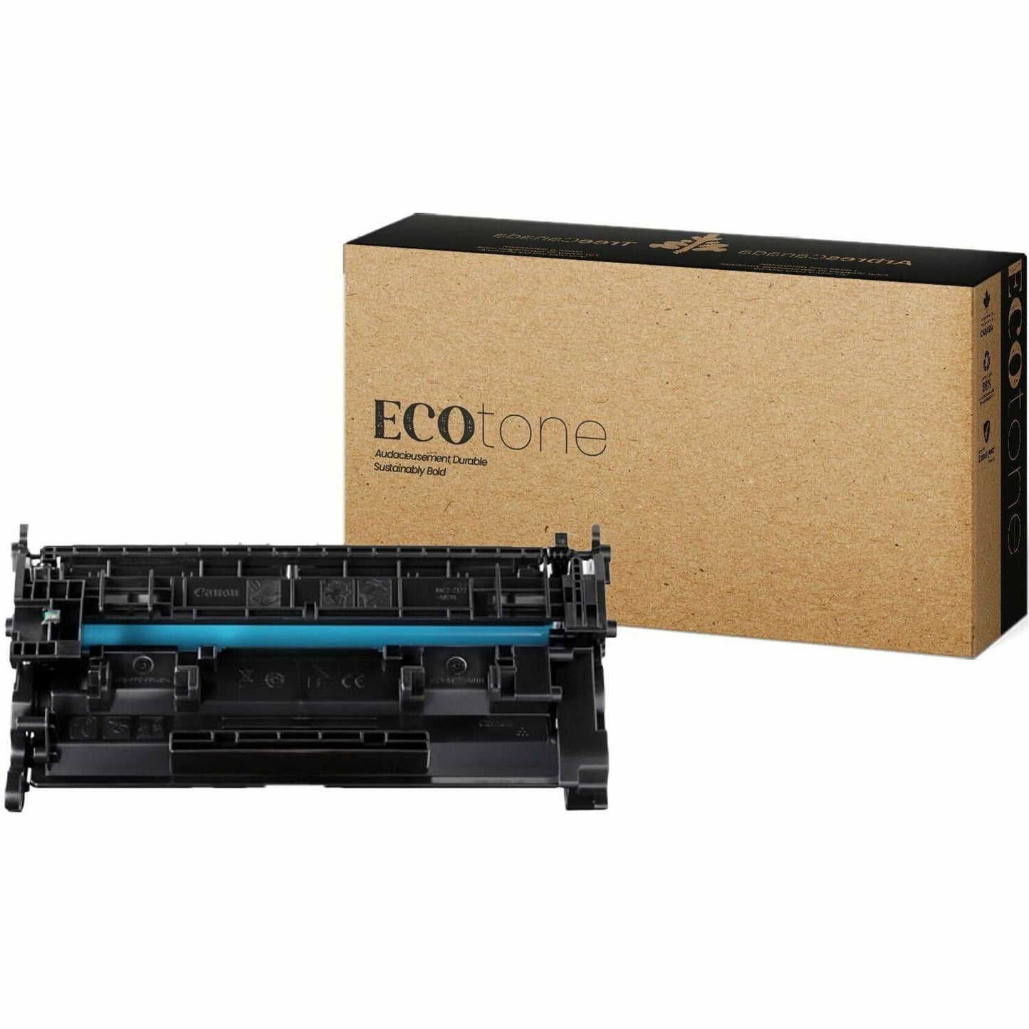 Ecotone Remanufactured Toner Cartridge - Alternative for Canon 057 (3009C001) - Black - 1 Each
