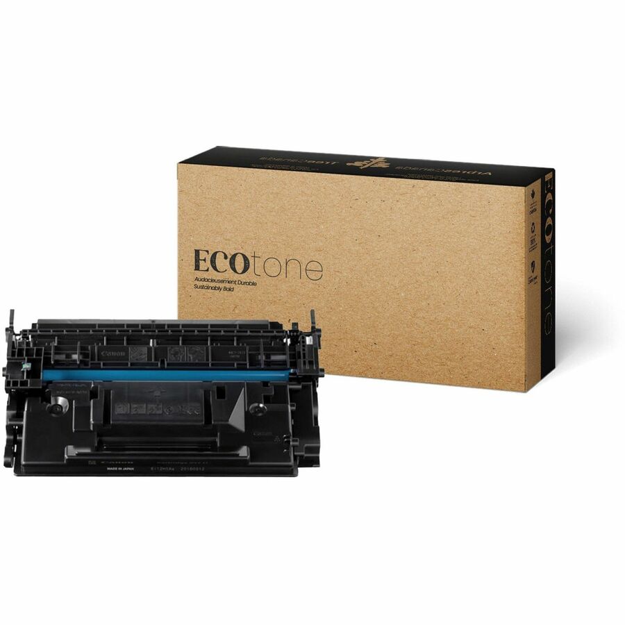 Ecotone Remanufactured Toner Cartridge - Alternative for Canon 057H (3010C001) - Black - 1 Each - RCA057H-C