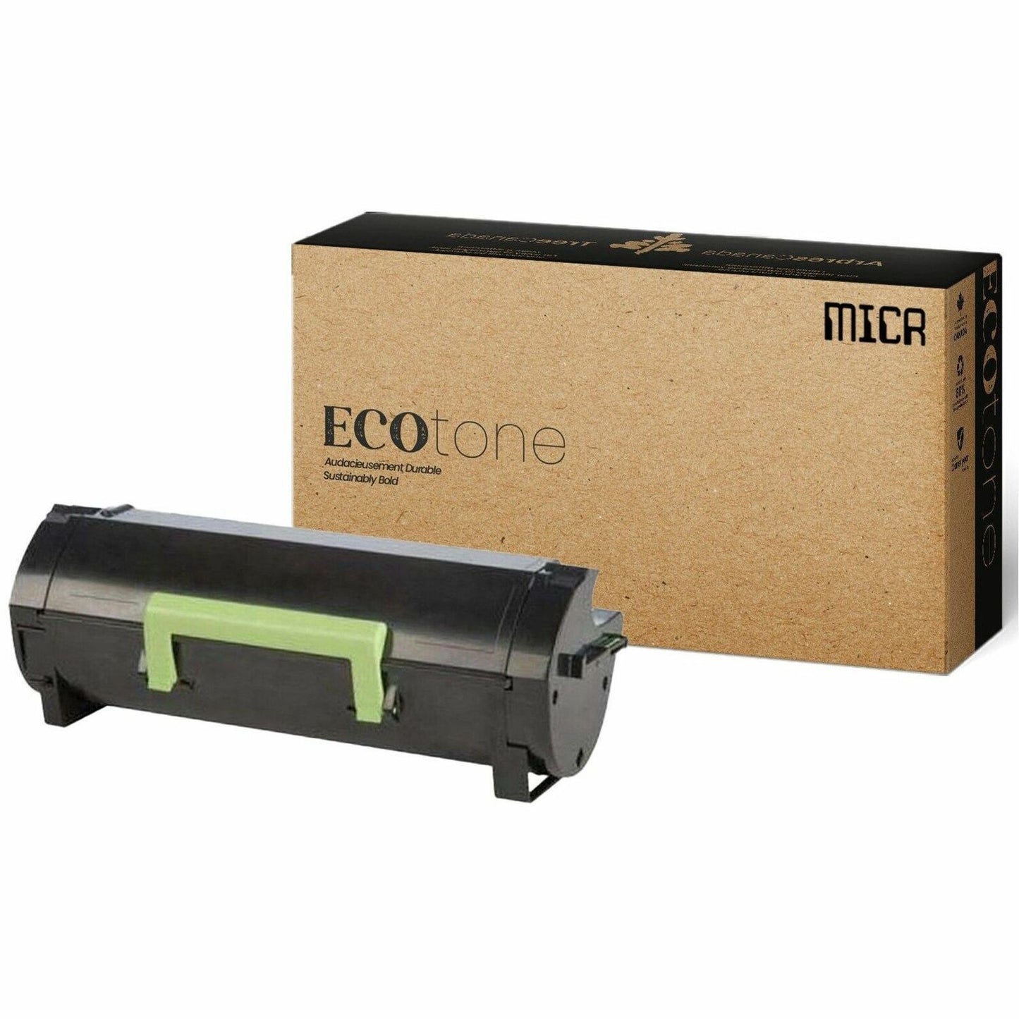 Ecotone Remanufactured MICR Laser Toner Cartridge - Alternative for Lexmark 56F1H00 - Black - 1 Each