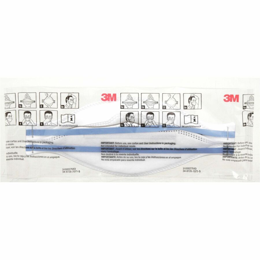 3M Aura Safety Respirator - 9205PH-20-DCCA