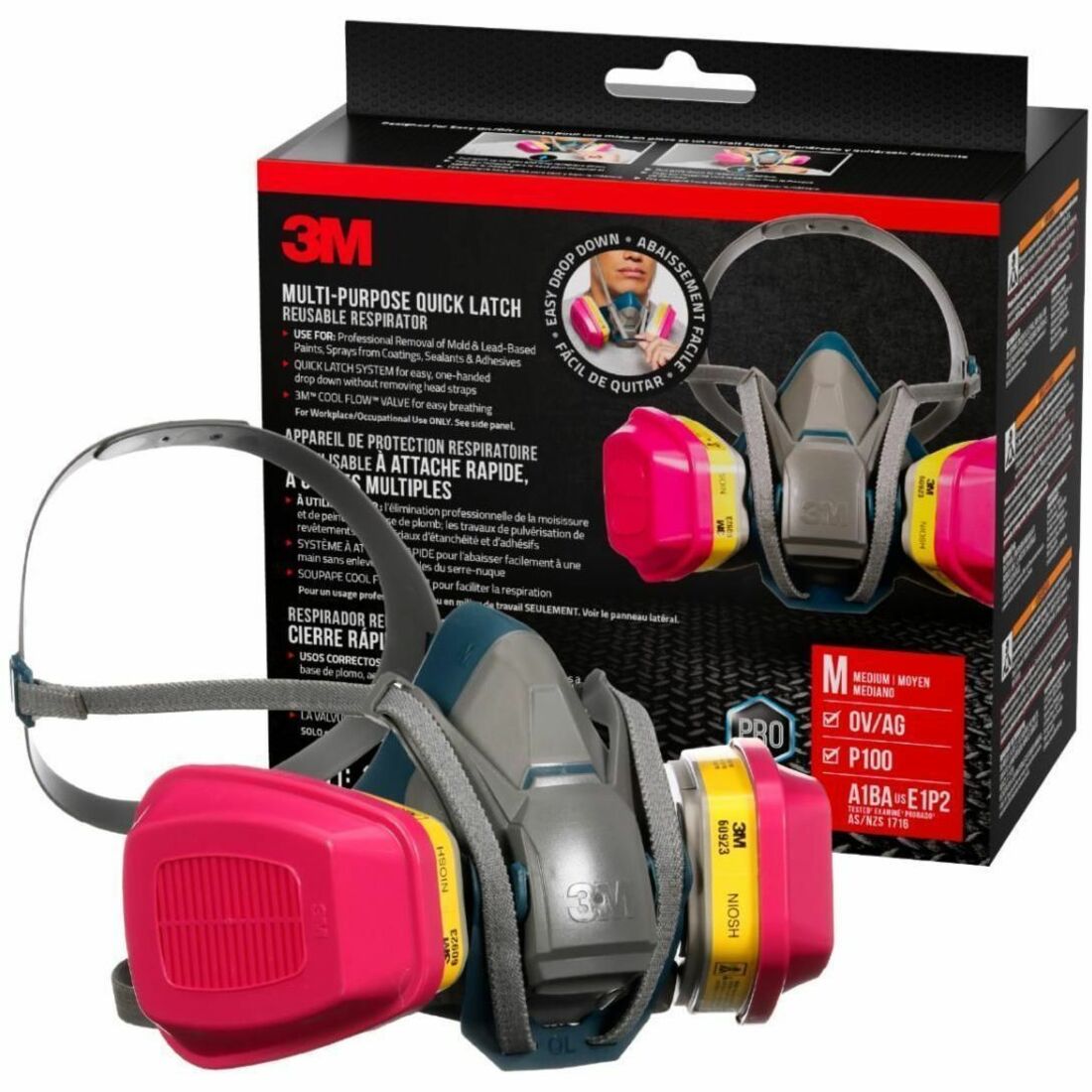 3M Cool Flow Safety Respirator