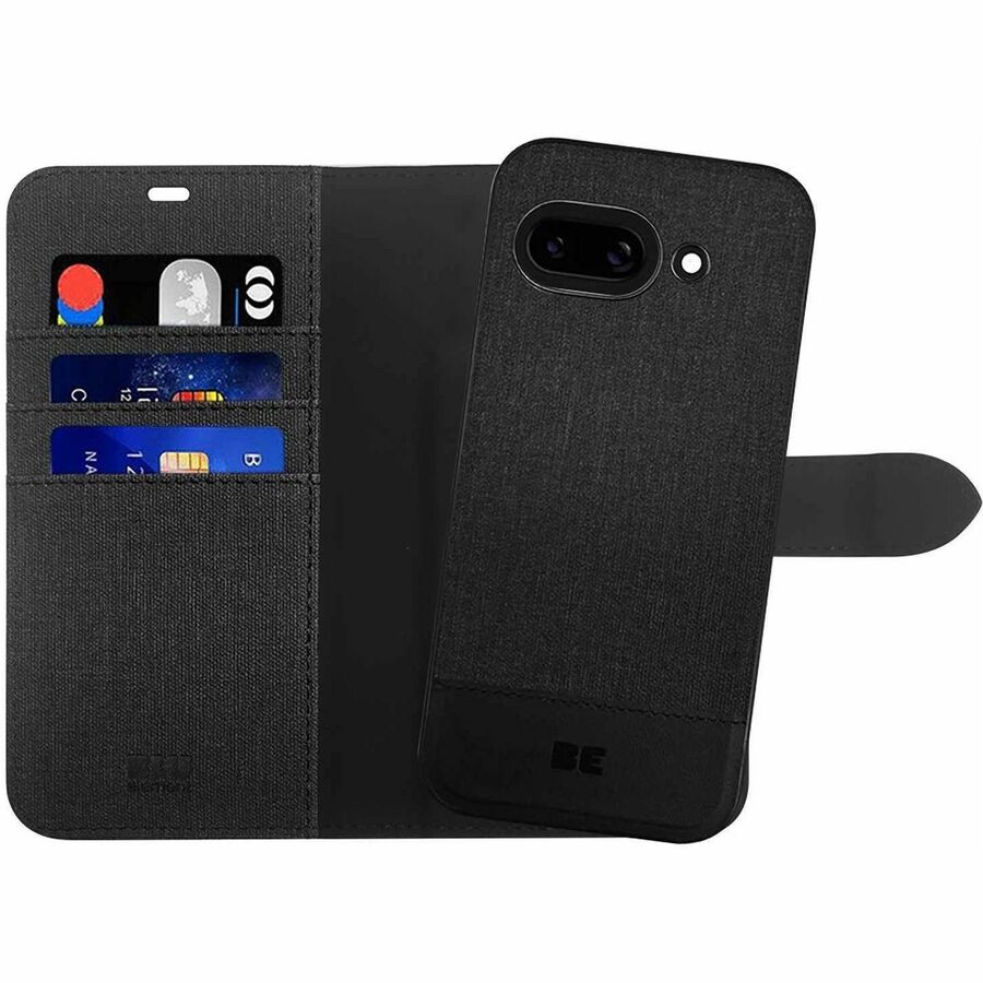Blu Element Carrying Case (Folio) Google Pixel 9a Smartphone - Black - BE-GP9A-2