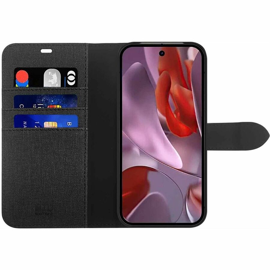 Blu Element Carrying Case (Folio) Google Pixel 9a Smartphone - Black - BE-GP9A-2