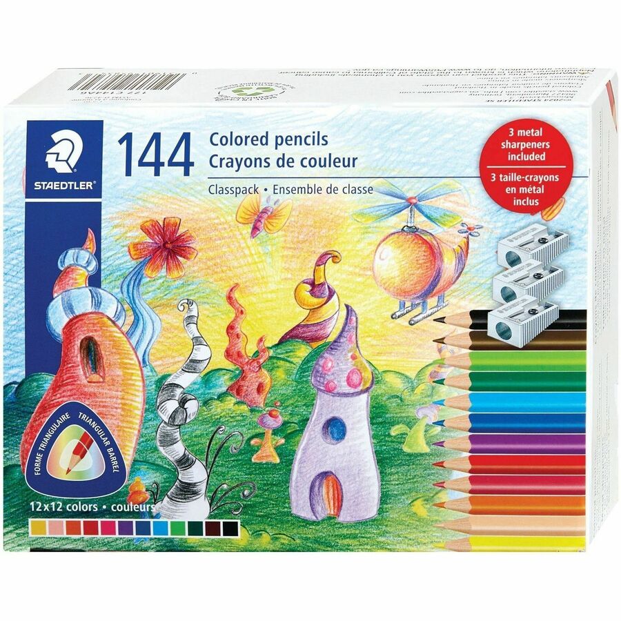 Staedtler Colour Pencil Class Pack, 144ct - 177 C144A6